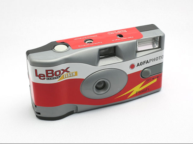 AgfaPhoto LeBoxフラッシュ 35mm 使い捨てカメラ