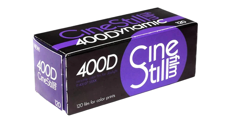 微粒子フィルム CineStill 400D 120